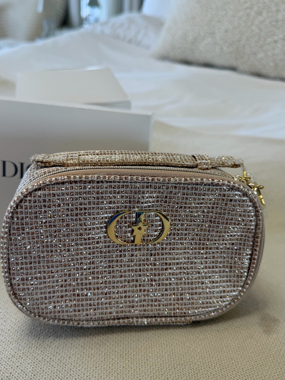 Dior VIP Crystal Cosmetic Vanity Bag – New - Picture 3 of 4